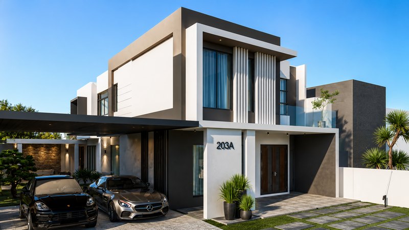 Semi-D House @ Reservoir Garden